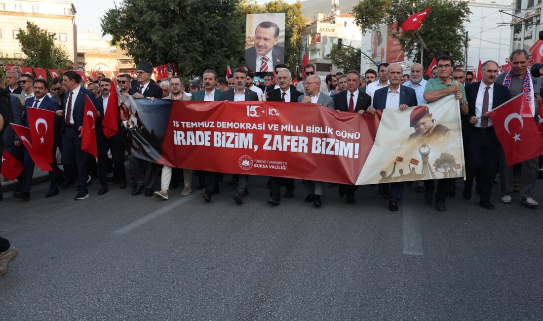 Bursa Büyükşehir Belediyesi Başkan Vekili Şahin Biba, 15 Temmuz Demokrasi