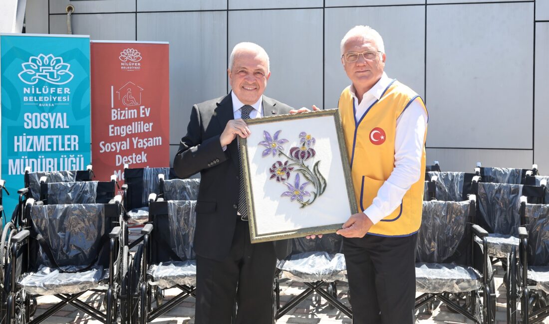 Nilüfer Belediyesi ve 118-K Lions Federasyonu iş birliğiyle engelli bireylerin