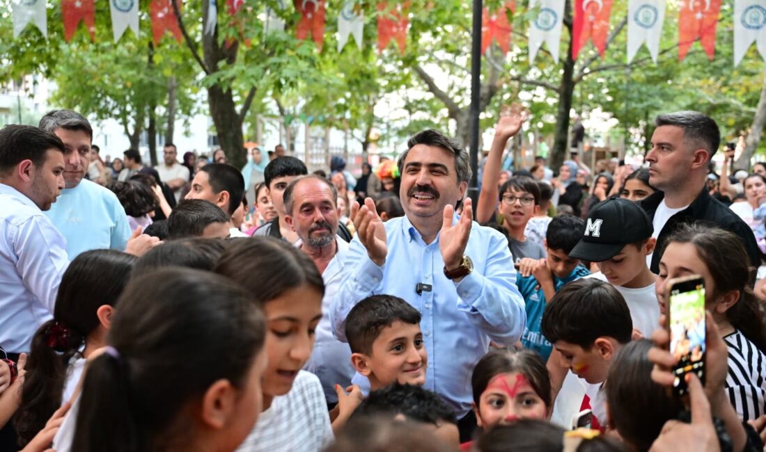 Yıldırım Belediyesi'nin çocukların sosyal gelişimlerini desteklemek amacıyla düzenlediği Geleneksel Mahalle
