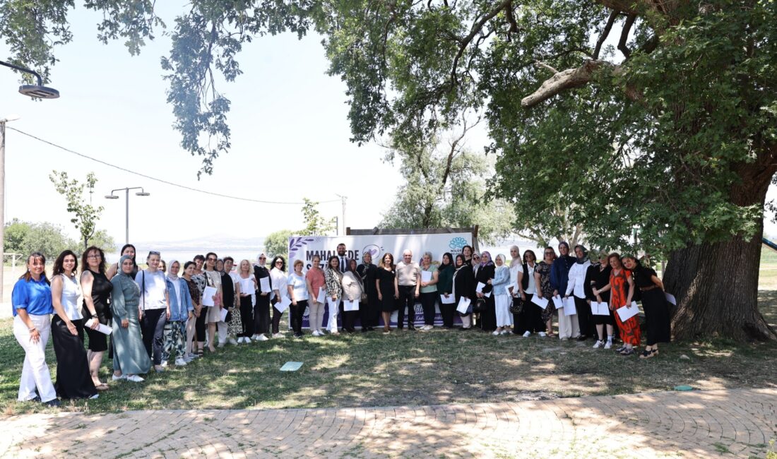 Nilüfer Belediyesi, kadınların mahalle ve kent yaşamındaki rolünü güçlendirmek amacıyla