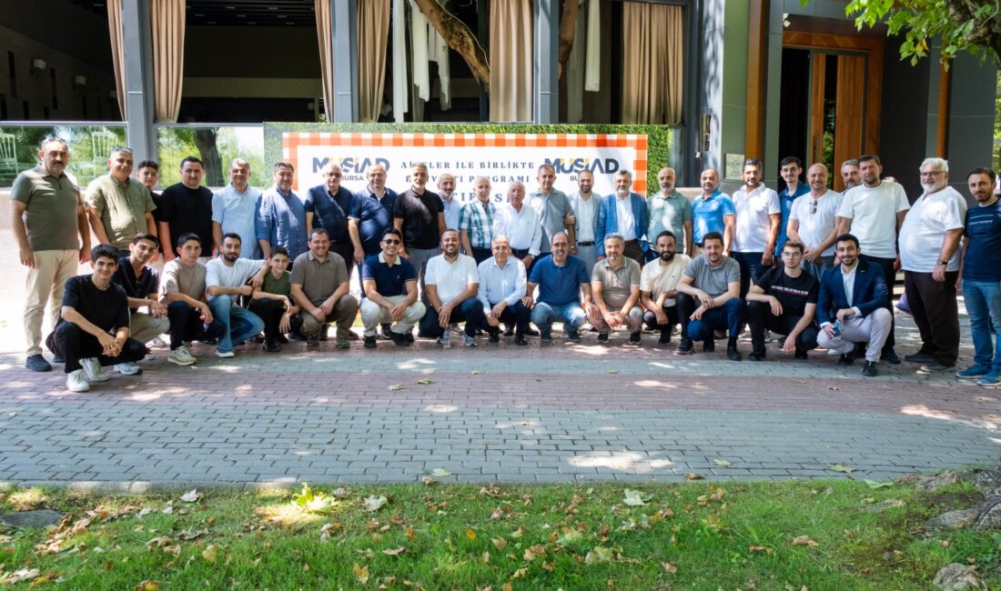 MÜSİAD Bursa Şubesi tarafından düzenlenen “Ailelerle Birlikte Kahvaltı Programı”, üyeleri