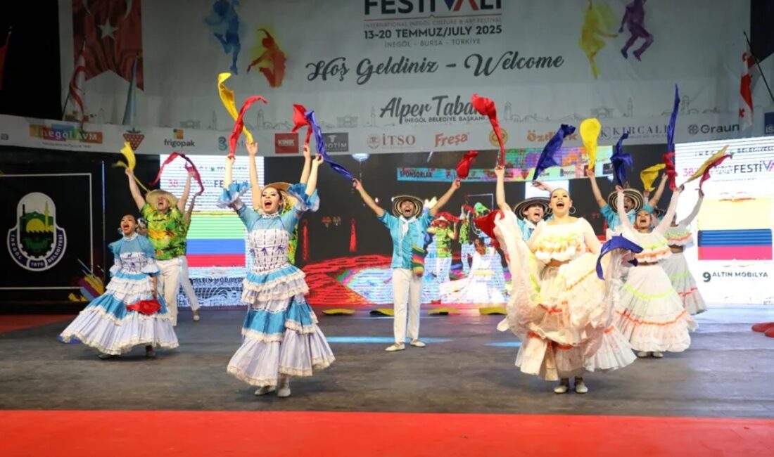 İnegöl Belediyesi’nin bu yıl 39’uncusunu düzenlediği Uluslararası Kültür Sanat Festivali,