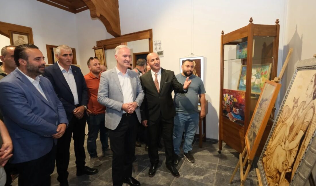 İnegöl Belediyesi Kent Müzesi, 183’üncü sergisini sanatseverlerle buluşturdu. Yüksel Kılıçoğlu’nun