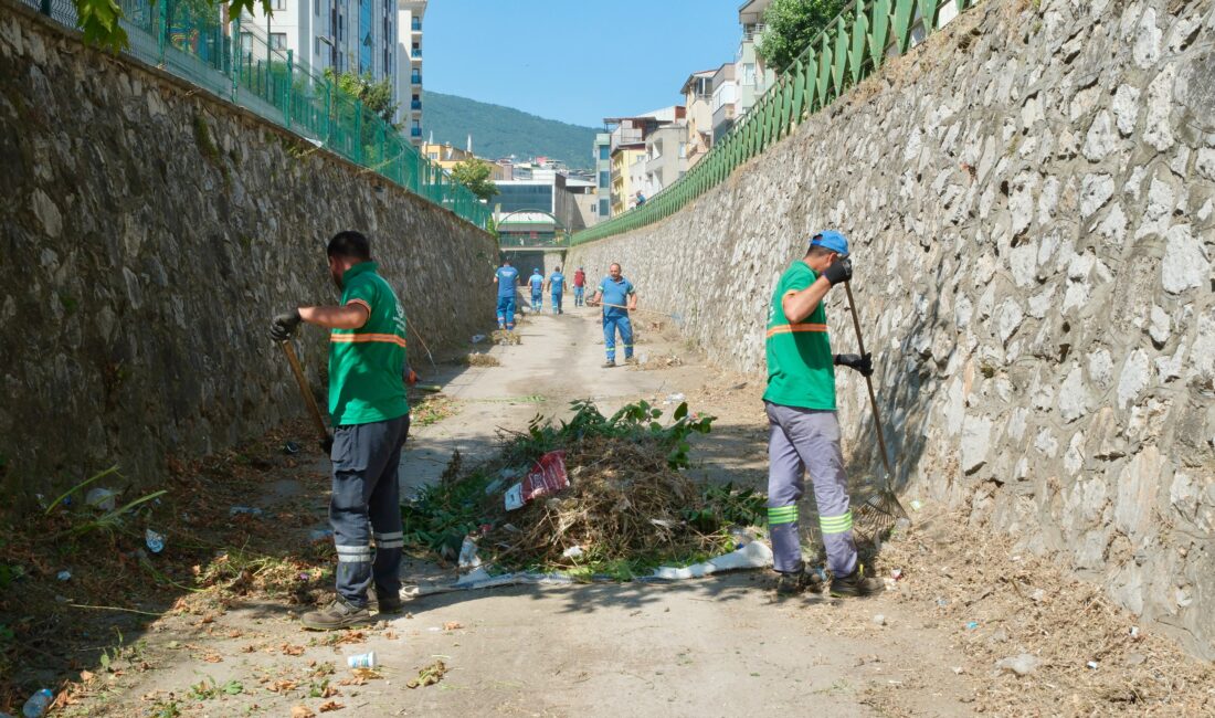 Tertemiz bir Yıldırım için titiz bir çalışma yürüten Yıldırım Belediyesi,